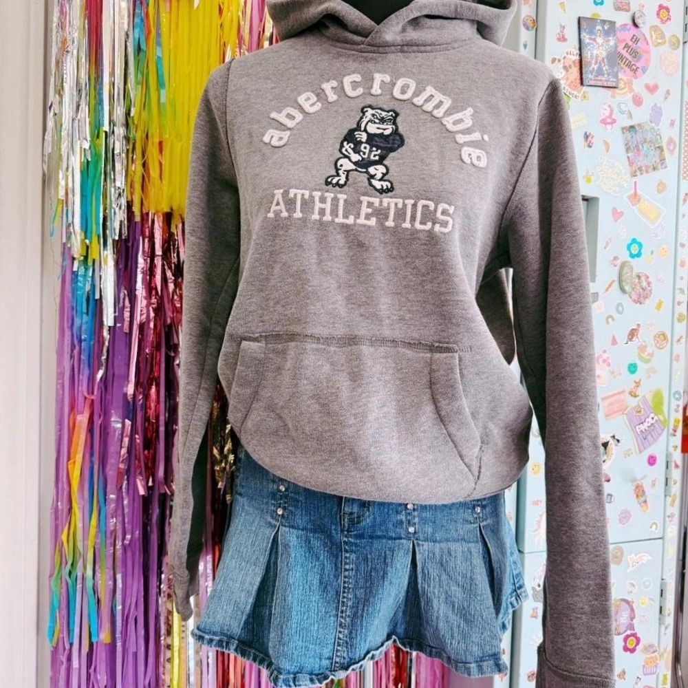 Abercrombie & Fitch grey hoodie